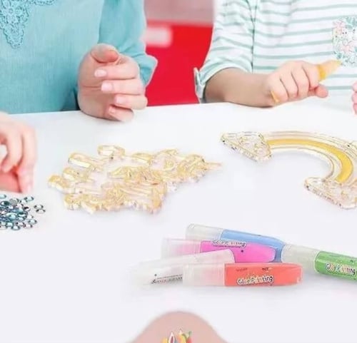 لعبة تلوين تعليقة كريستاليه بشكلين