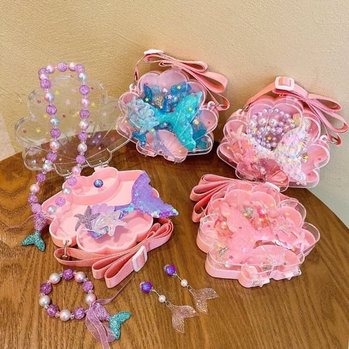 طقم مجوهرات حورية بحر للبنات