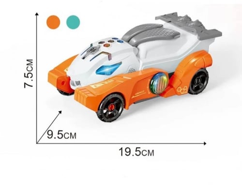 جديد لعبة السيارة المتحولة لأرنب مع قاذف