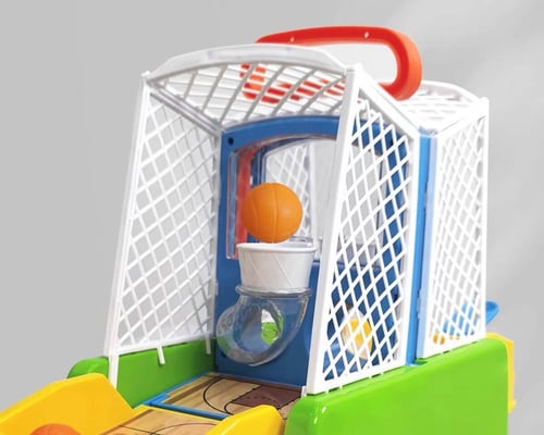 تحدي رمي الكرة لعبة جماعية