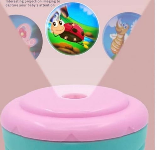 لعبة الكشاف السحري بصور حيوانات لون عشوائي