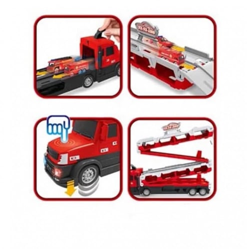 لعبة شاحنة السيارات العملاقة للسباق 2 في 1