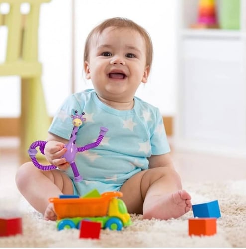 1 قطعه لعبة الزرافة باضاءة العجيب