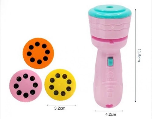 لعبة الكشاف السحري بصور حيوانات لون عشوائي