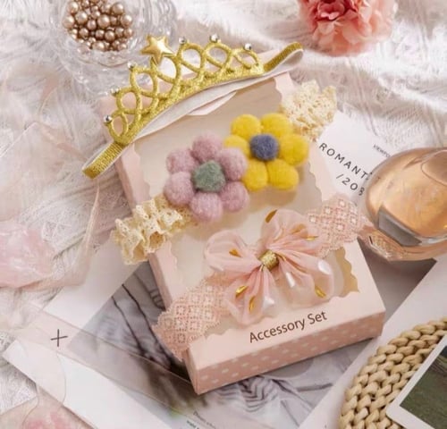 اطواق شعر للبنوتات ثلاثه اشكال