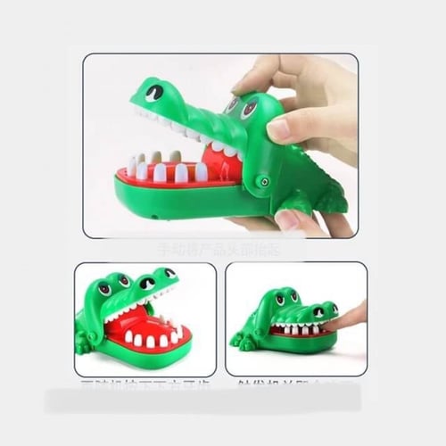 لعبة تحدي عضة التمساح القوية