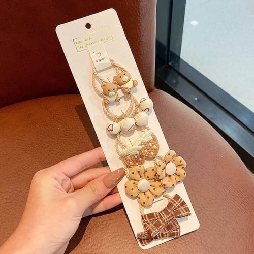 5 ربطات شعر انيقة شكل عشوائي