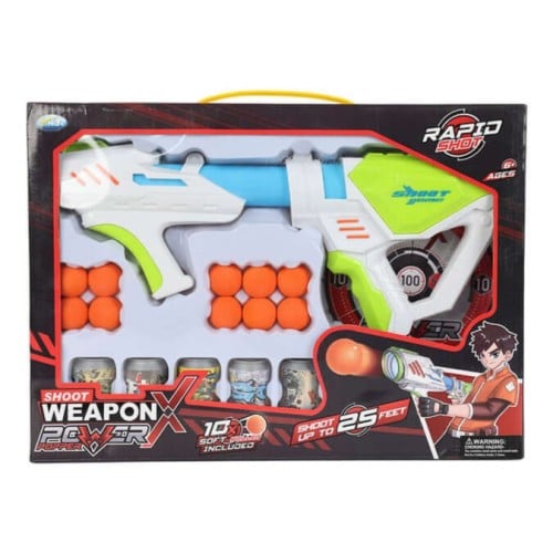 لعبة مسدس مع طلقات فلين لتحدي القنص