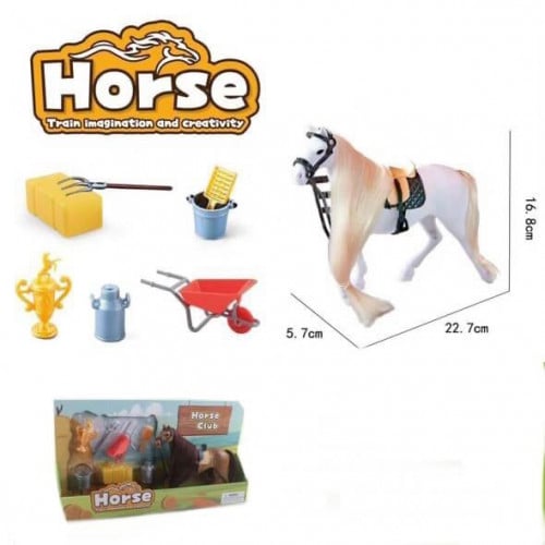 لعبة العناية بالحصان الإبتكارية لون عشوائي