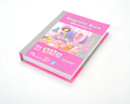 لعبة تلبيس الملابس للأميرات ( من المغناطيس اللاصق)