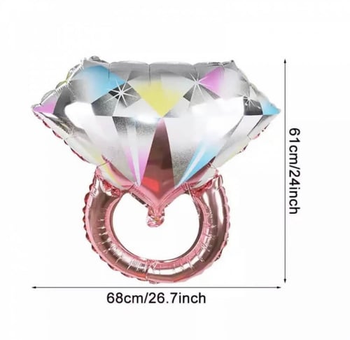 بكج بالونات حفلة توديع العزوبية 21 قطعة