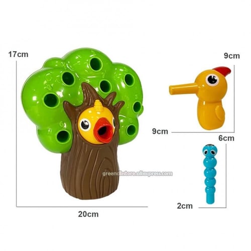 لعبة اطعام العصفور التعليمية