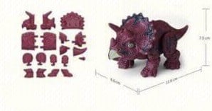 لعبة تكسير البيضة للبحث عن الدينصورات ثم تلوينها ٦...