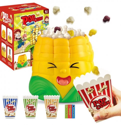 تحدي صيد الفشار التفاعلية