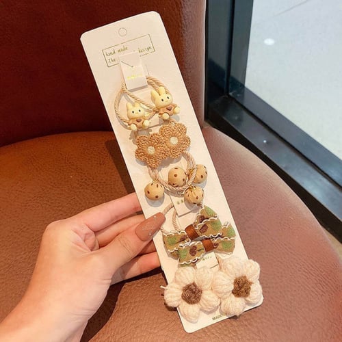 5 ربطات شعر انيقة شكل عشوائي