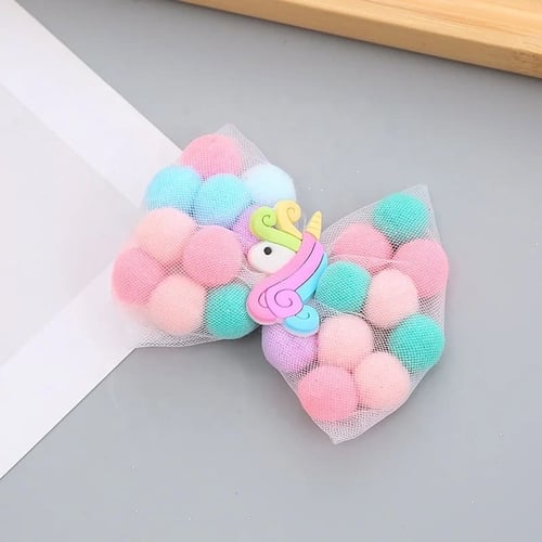 ٣ قطع شباصة ملونة للشعر