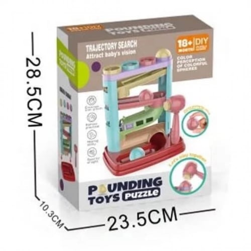 لعبة ضرب الكرات الملونه مع مسار متدحرج