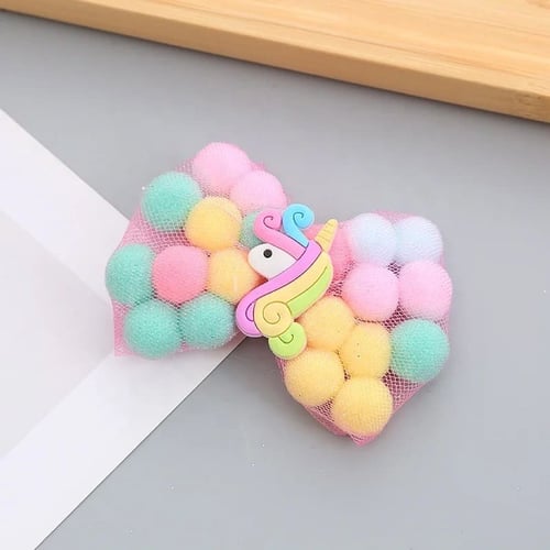 ٣ قطع شباصة ملونة للشعر