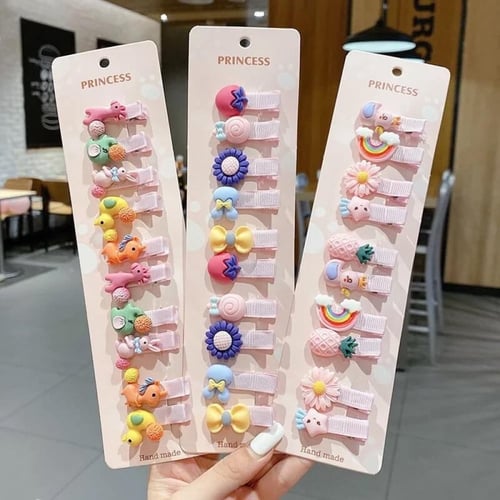 10 مشابك شعر بأشكال متنوعة لطيفة