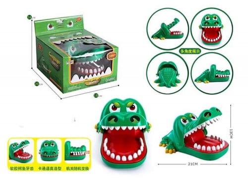 لعبة تحدي عضة التمساح القوية