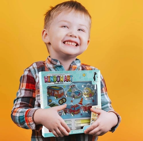 اشكال كرستاليه لاصقة للتلوين ثلاثية الابعاد