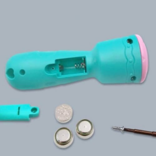 لعبة الكشاف السحري بصور حيوانات لون عشوائي