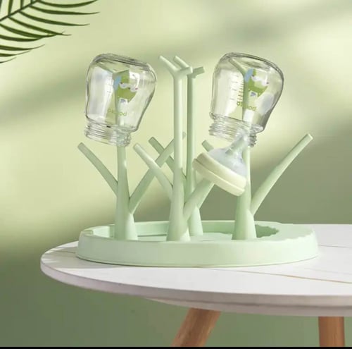 حامل رضاعة ( زجاجة الحليب) بألوان زاهية