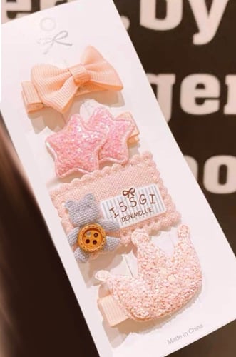 مشبك للشعر بعدة اشكال