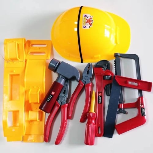 طقم أدوات مفك و اطفاء محاكاة للاطفال