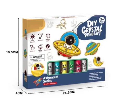 لعبة تلوين تعليقة كريستاليه بشكلين