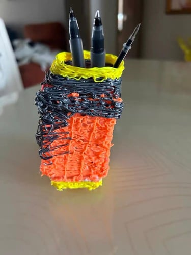 قلم التلوين لرسم 3D مع 3 الوان