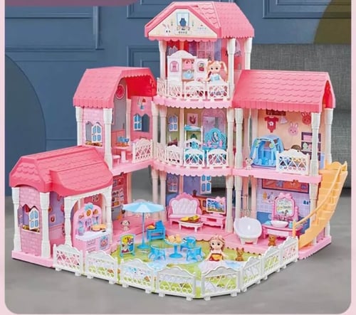 لعبة قصر الأحلام للأميرات ( عدة مقاسات)