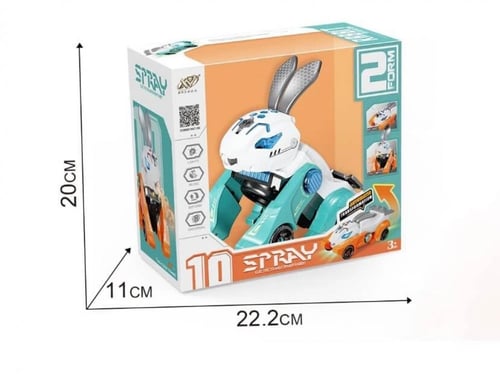 جديد لعبة السيارة المتحولة لأرنب مع قاذف