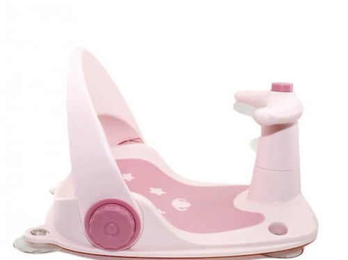 كرسي بانيو استحمام بمقود لاصق قابل للطي