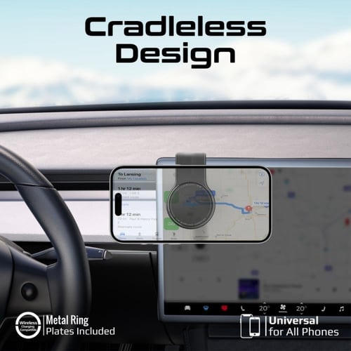 أفضل و أقوى حامل سيارة وشاحن لاسلكي ماج سيف MagSaf...