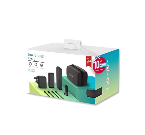 راف باور مجموعة الشحن المتكاملة 10 في 1 مع حقيبة ت...