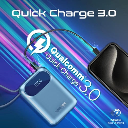 بطارية بروميت PowerPod-20 المتنقلة - 20000 - سلكين...