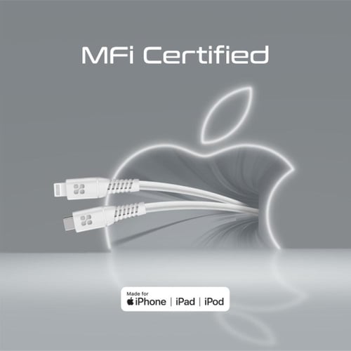 كابل USB-C إلى لايتينينغ معتمد من Apple MFi، 1.2 م...