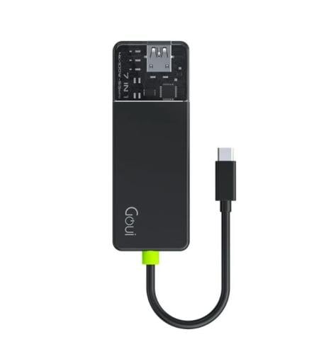 قوي هوب - وصله قوي 7 منافذ 7*1 تايب سي بقوة 100 وا...
