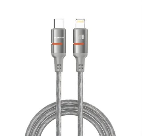 كابل شحن وإضاءة LED من Porodo USB-C إلى Lightning...