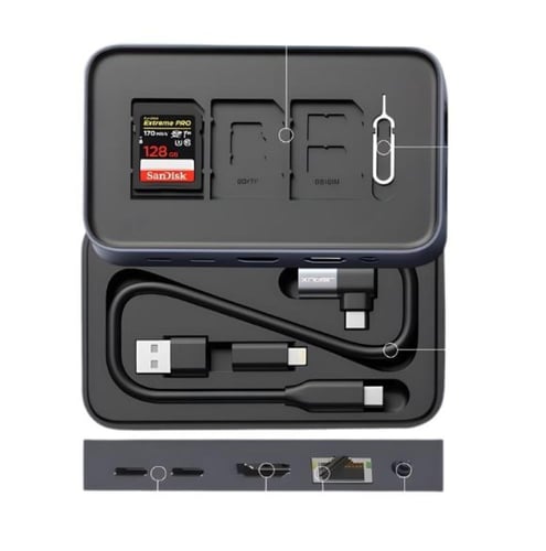 وحدة تخزين البيانات Levelo Versaport | ( 10 في 1 )