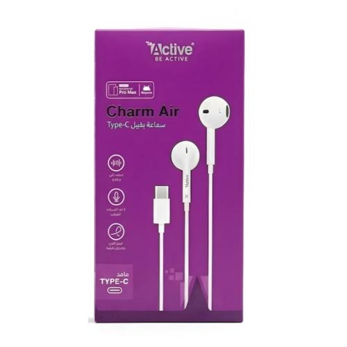 سماعة ACTIVE يكيبل تايب سيل