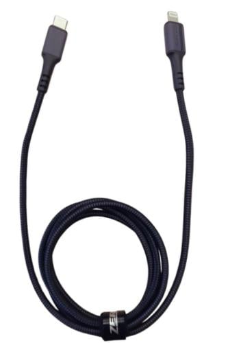 كيبل ZERQX (زيروكس) من Type-C إلى Lightning، يدعم...