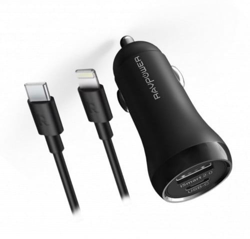 شاحن سيارة راف بور بكيبل 25 واط PD