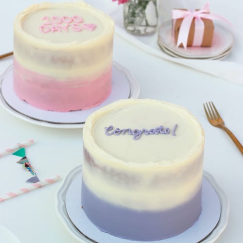 Korean Style Naked Cake