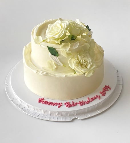 7inch Roses Cake
