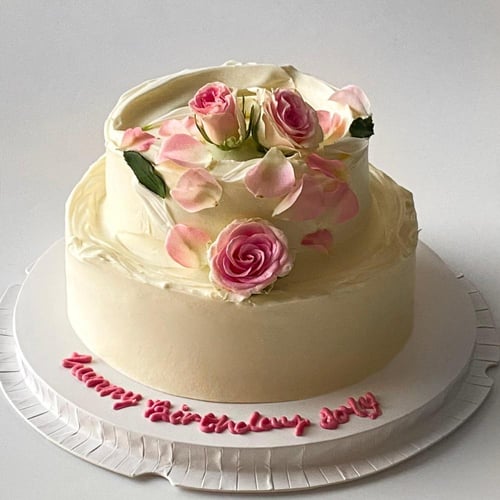 7inch Roses Cake