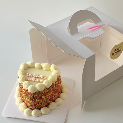 6inch Mini Sprinkles Cake