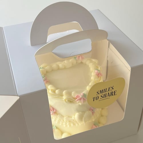 6inch Mini Heart Cake