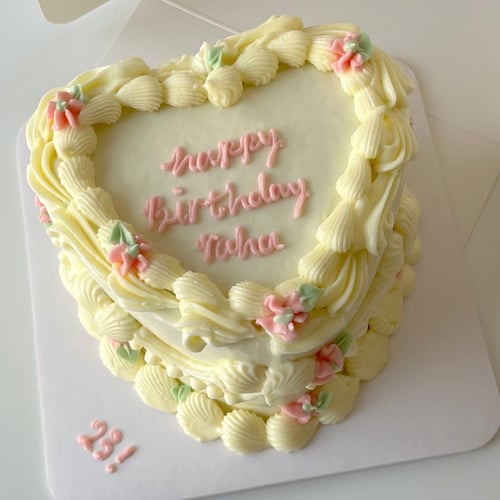 6inch Mini Heart Cake